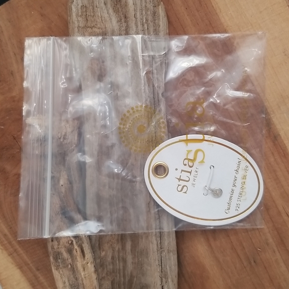 Stia 925 Sterling Silver Mini K Charm - Picture 5 of 5